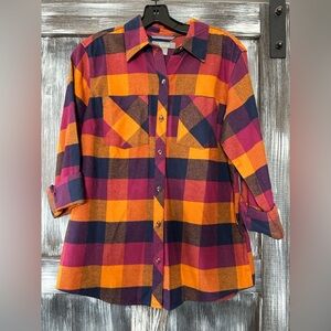 Natural Reflections Flannel NWT